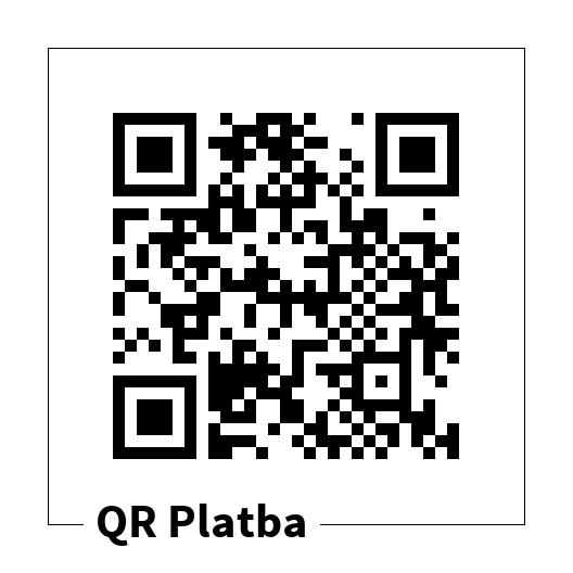 QR platba za kurz bruslení